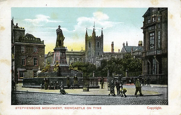 Stephensons Monument, Newcastle upon Tyne, County Durham