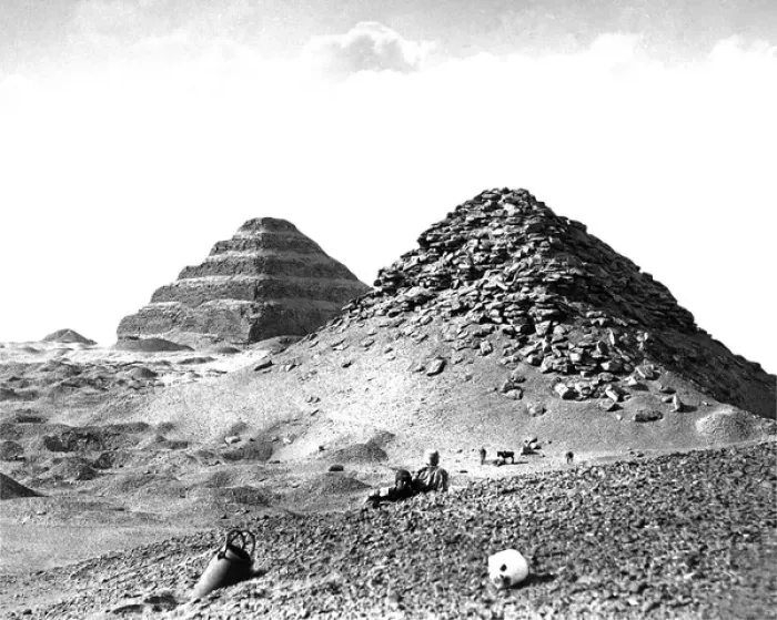 Framed Print : Stepped pyramid, Djoser, Egypt