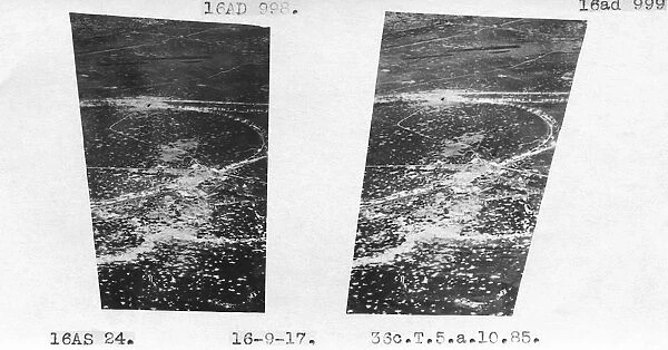 Stereoscopic Oblique Aerial Photography of a WW1 Battlef?