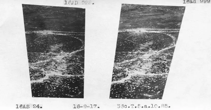 Framed Print : Stereoscopic Oblique Aerial Photography of a WW1 Battlef? Framed Print : Stereoscopic Oblique Aerial Photography of a WW1 Battlef?