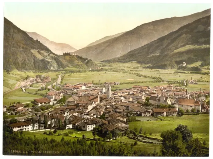Framed Print : Sterzing, Tyrol, Austro-Hungary Framed Print : Sterzing, Tyrol, Austro-Hungary