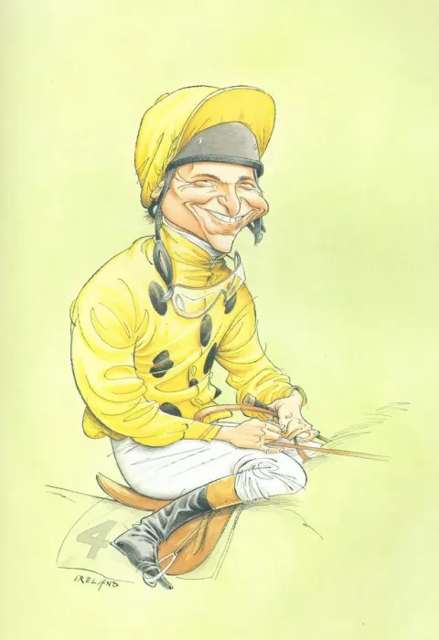 Framed Print : Steve Cauthen - Flat race jockey Framed Print : Steve Cauthen - Flat race jockey