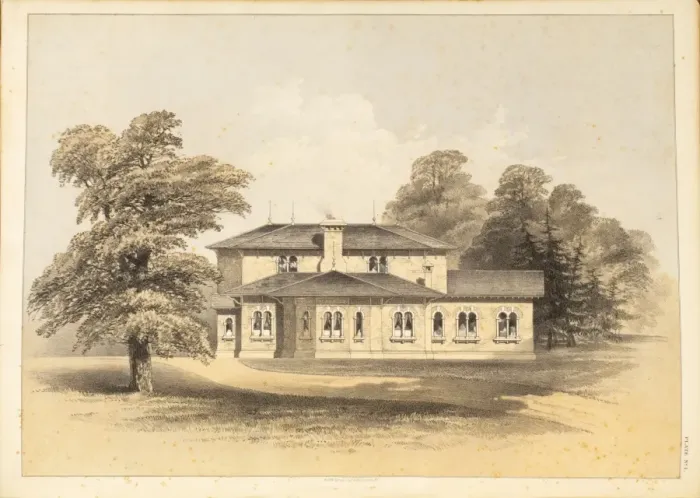 Framed Print : Stewards House, Home Park, Windsor: elevation Framed Print : Stewards House, Home Park, Windsor: elevation