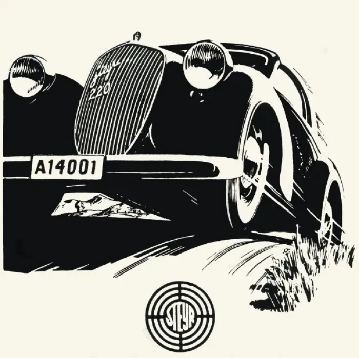 Framed Print : Steyr motor car Framed Print : Steyr motor car