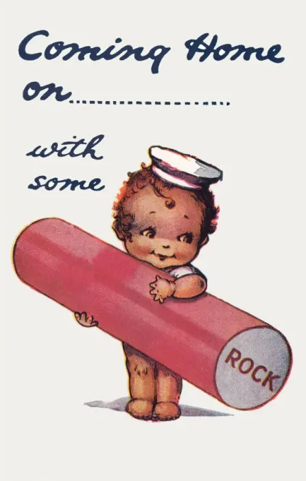 Framed Print : Stick of Rock Framed Print : Stick of Rock