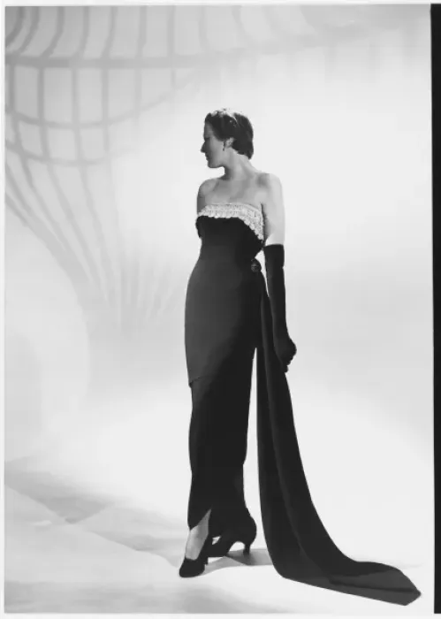 Framed Print : Stiebel / Evening Dress Framed Print : Stiebel / Evening Dress