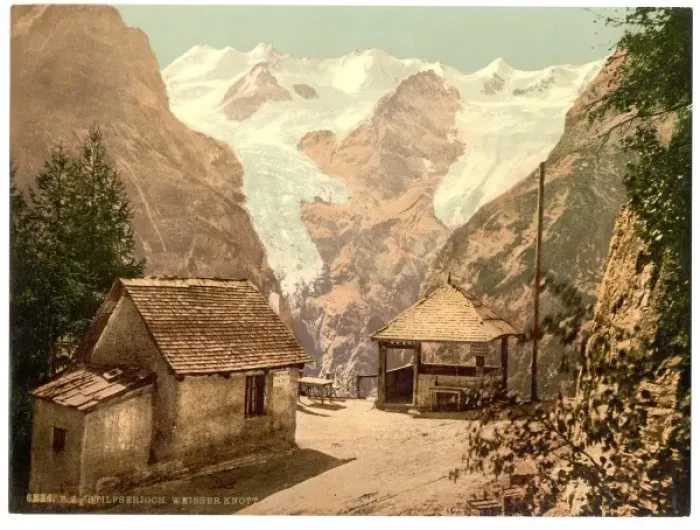 Framed Print : Stilferjoch (i. e. Stilfer Joch), Weisser Knott, Tyrol, Aust Framed Print : Stilferjoch (i. e. Stilfer Joch), Weisser Knott, Tyrol, Aust