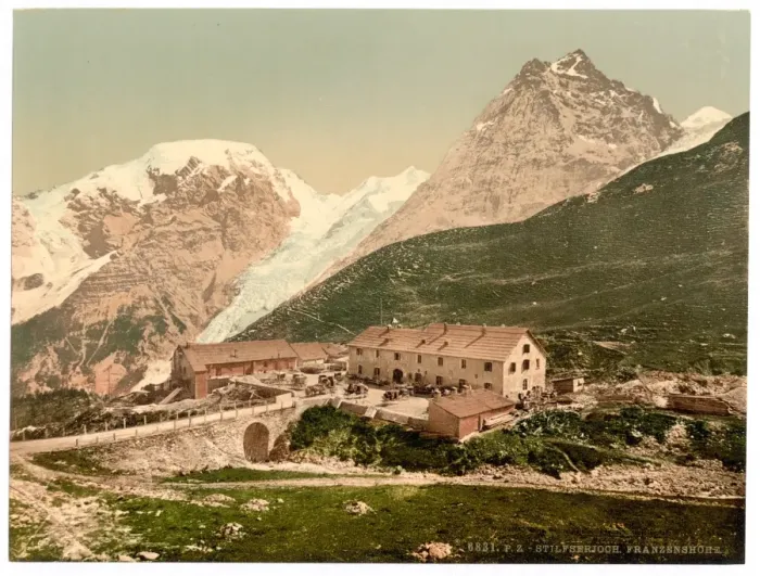 Framed Print : Stilferjoch (i. e. Stilfer Joch), Franzenshohe, Tyrol, Austr Framed Print : Stilferjoch (i. e. Stilfer Joch), Franzenshohe, Tyrol, Austr