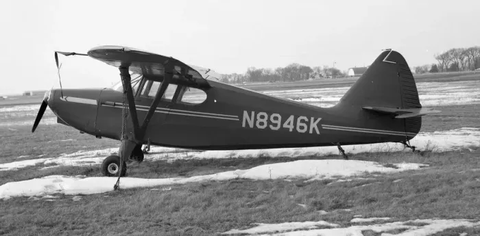 Framed Print : Stinson 108-1 Voyager N8946K Framed Print : Stinson 108-1 Voyager N8946K