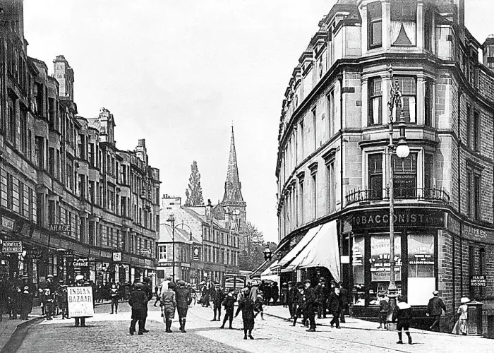 Framed Print : Stirling, Barnton Street Framed Print : Stirling, Barnton Street