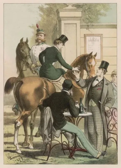 Framed Print : Stirrup Cup Drink 1879 Framed Print : Stirrup Cup Drink 1879