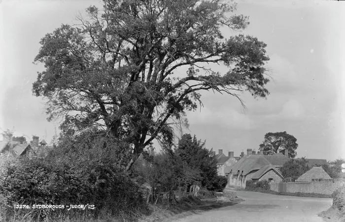 Framed Print : Stoborough Village Scene Framed Print : Stoborough Village Scene