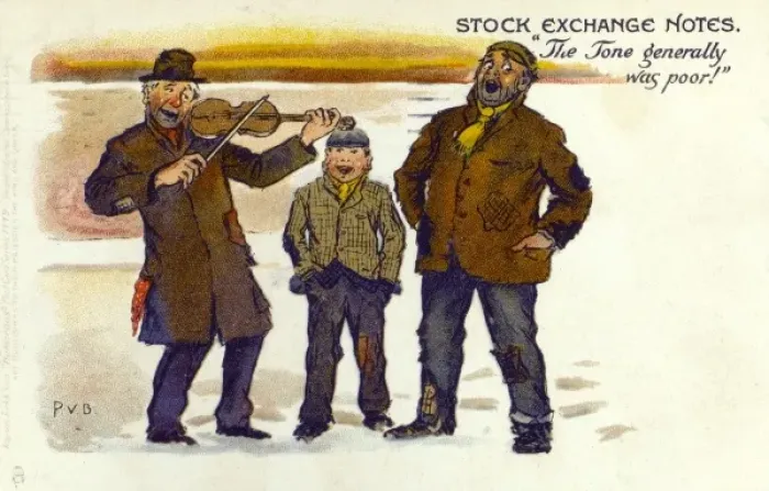 Framed Print : Stock Exchange Notes (3 / 4) - Bear Market Framed Print : Stock Exchange Notes (3 / 4) - Bear Market