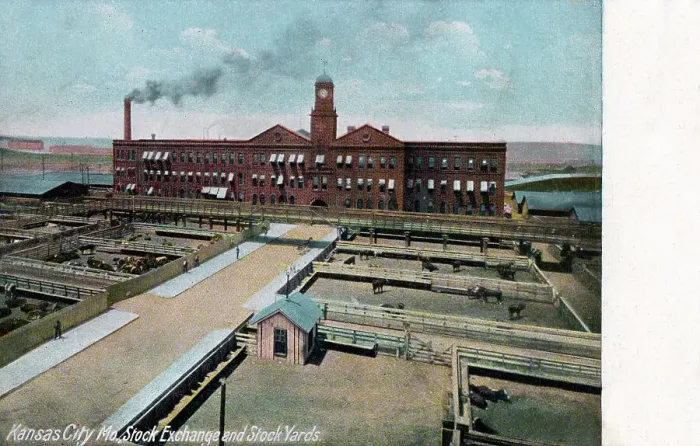 Framed Print : Stock Exhange and Stock Yards, Kansas City, Missouri, USA Framed Print : Stock Exhange and Stock Yards, Kansas City, Missouri, USA