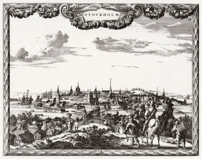 Framed Print : Stockholm / General C1700 Framed Print : Stockholm / General C1700