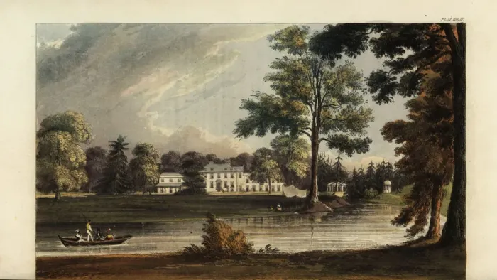 Framed Print : Stoke House, Windsor