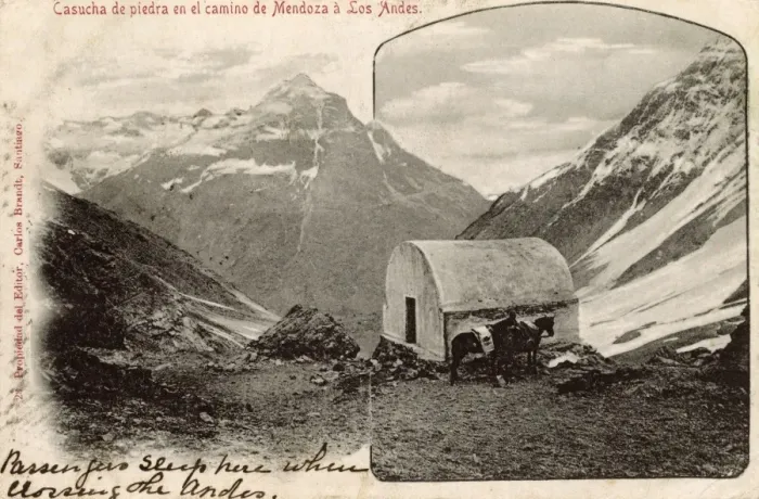 Framed Print : Stone hut - Travellers Rest Stop - Andes, Chiles Framed Print : Stone hut - Travellers Rest Stop - Andes, Chiles