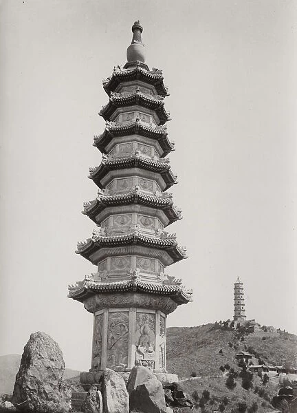 Stone pagoda, Peking, Beijing, China