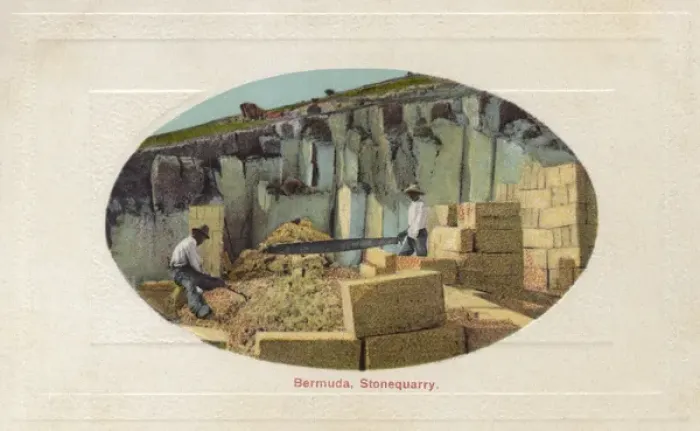 Framed Print : Stone Quarry, Bermuda Framed Print : Stone Quarry, Bermuda