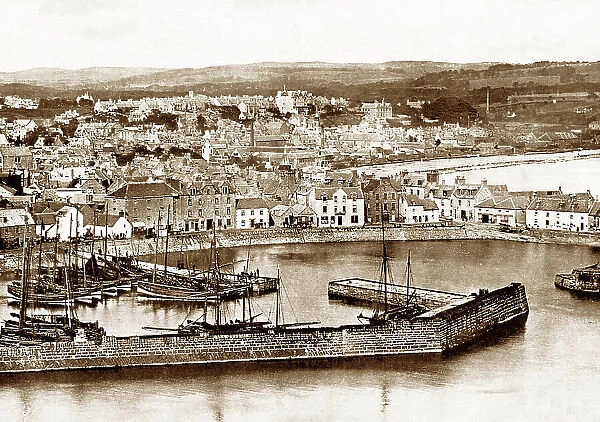 Stonehaven harbour, Victorian period