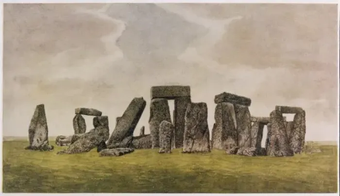 Framed Print : Stonehenge from S-East Framed Print : Stonehenge from S-East