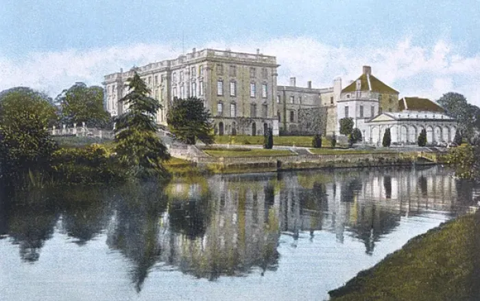 Framed Print : Stoneleigh Abbey C1905 Framed Print : Stoneleigh Abbey C1905