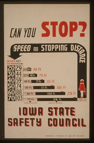 Can you stop? - Speed and stopping distance - Iowa State Saf