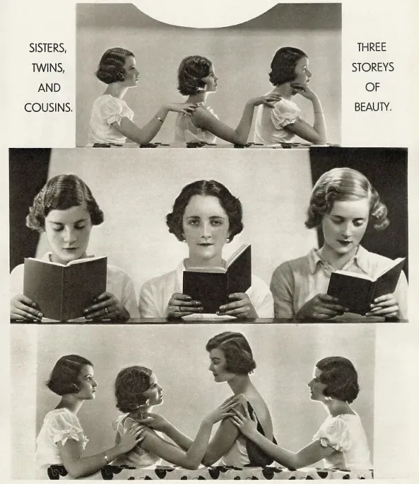 Framed Print : Three stories of beauty, 1933