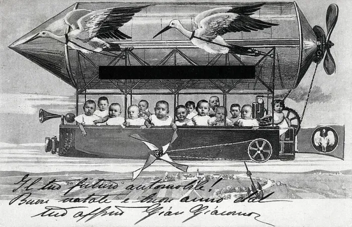 Framed Print : Stork-powered baby transport! Framed Print : Stork-powered baby transport!
