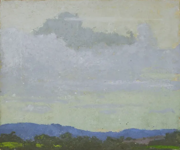 Framed Print : Storm Cloud, Near Dartmoor, by Rudolph Sauter, WW1 Framed Print : Storm Cloud, Near Dartmoor, by Rudolph Sauter, WW1