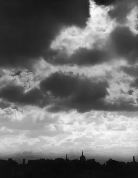 Framed Print : Storm Clouds over London Framed Print : Storm Clouds over London