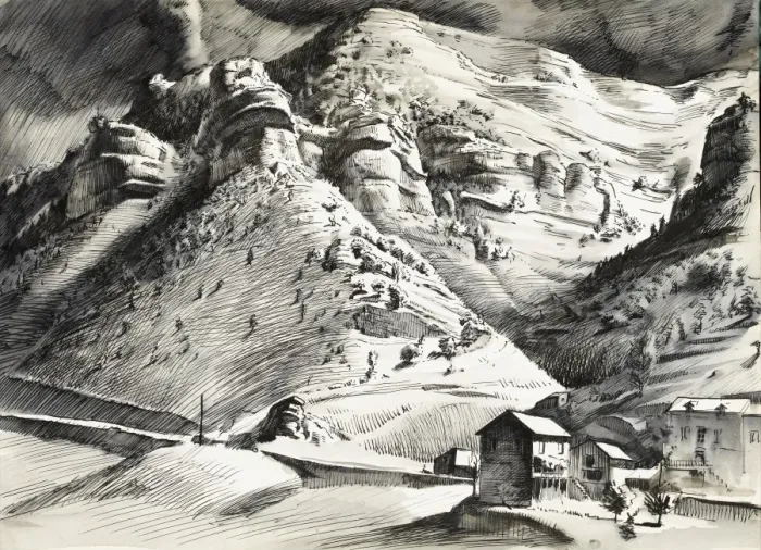 Framed Print : Stormy mountains Framed Print : Stormy mountains