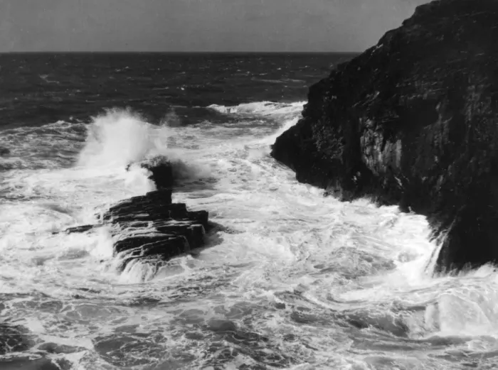Framed Print : Stormy Tintagel Framed Print : Stormy Tintagel