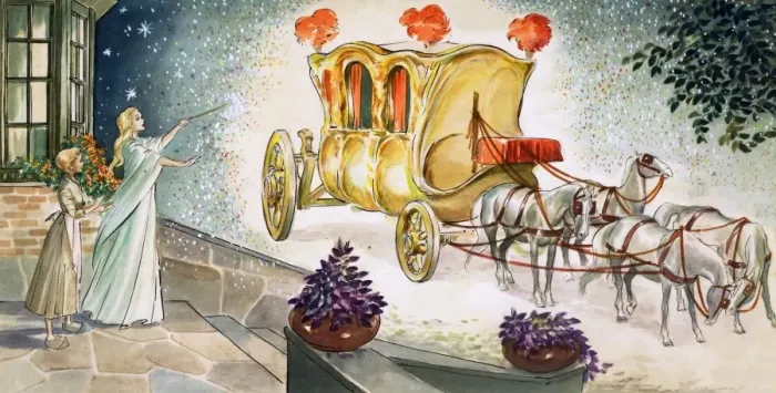 Framed Print : The story of Cinderella Framed Print : The story of Cinderella