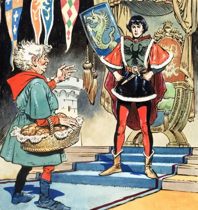 Framed Print : The Story of Rumpelstiltskin Framed Print : The Story of Rumpelstiltskin