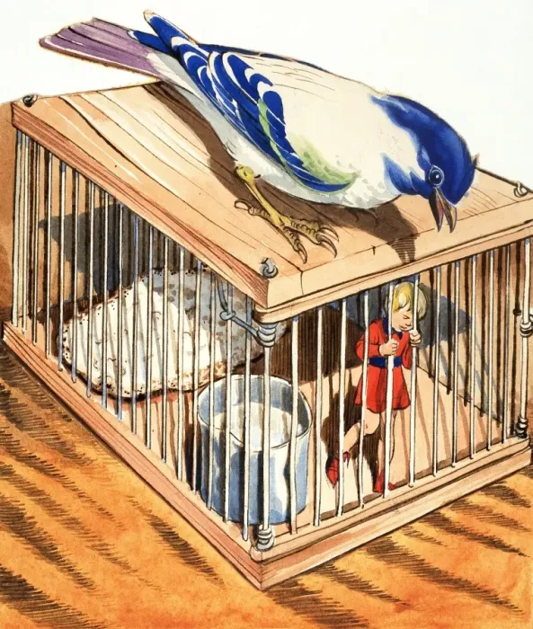 Framed Print : The Story of Tom Thumb
