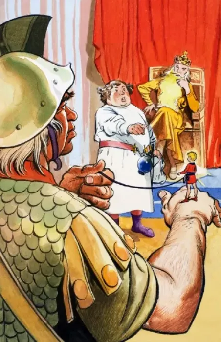 Framed Print : The Story of Tom Thumb