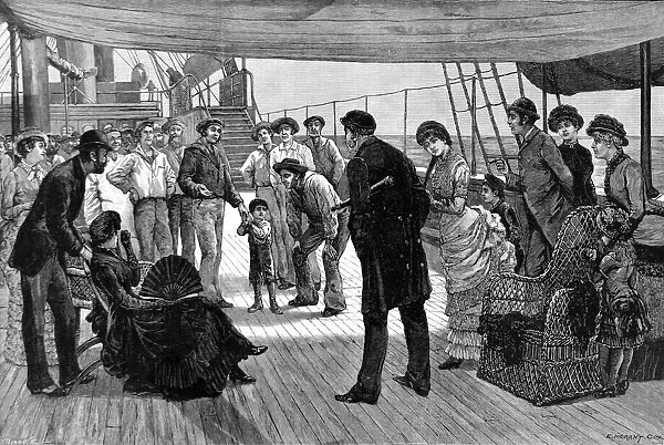 A Stowaway found on a Victorian Ship, 1884