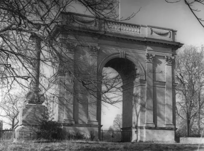 Framed Print : Stowe Corinthian Arch Framed Print : Stowe Corinthian Arch