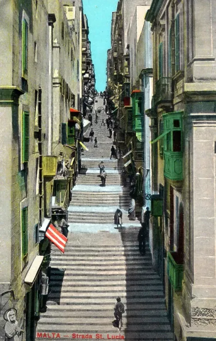 Framed Print : Strada St. Lucia, Valletta, Malta Framed Print : Strada St. Lucia, Valletta, Malta