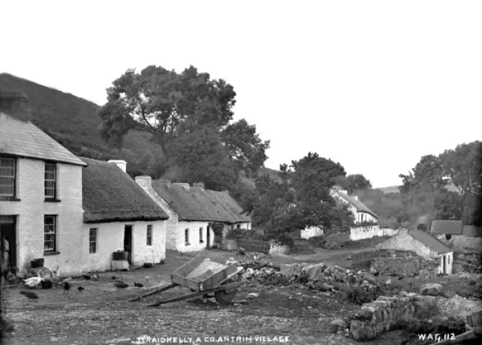 Framed Print : Straidkilly, a Co Antrim Village Framed Print : Straidkilly, a Co Antrim Village
