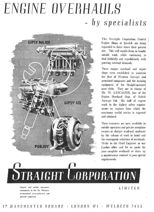 Framed Print : Straight Aviation Engineering Training & Correspondence