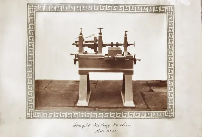 Framed Print : Straight milling machine Framed Print : Straight milling machine