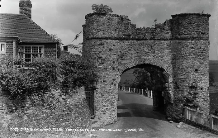 Framed Print : Strand Gate and Ellen Terry's Cottage Framed Print : Strand Gate and Ellen Terry's Cottage