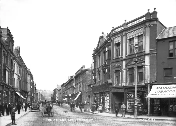 Framed Print : The Strand, Londonderry Framed Print : The Strand, Londonderry