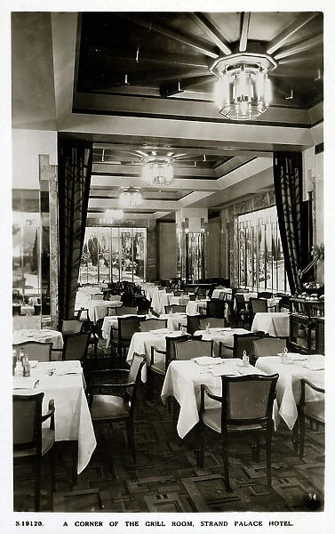 The Strand Palace Hotel, London - The Art Deco Grill Room