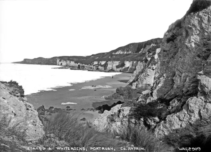 Framed Print : Strand and White Rocks, Portrush, Co. Antrim Framed Print : Strand and White Rocks, Portrush, Co. Antrim