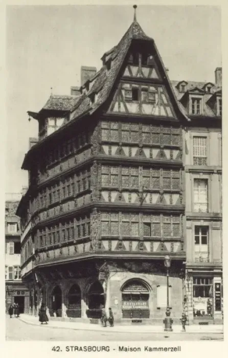 Framed Print : Strasbourg - Maison Kammerzell Framed Print : Strasbourg - Maison Kammerzell