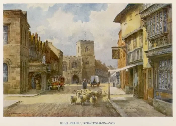 Framed Print : Stratford / High Street Framed Print : Stratford / High Street