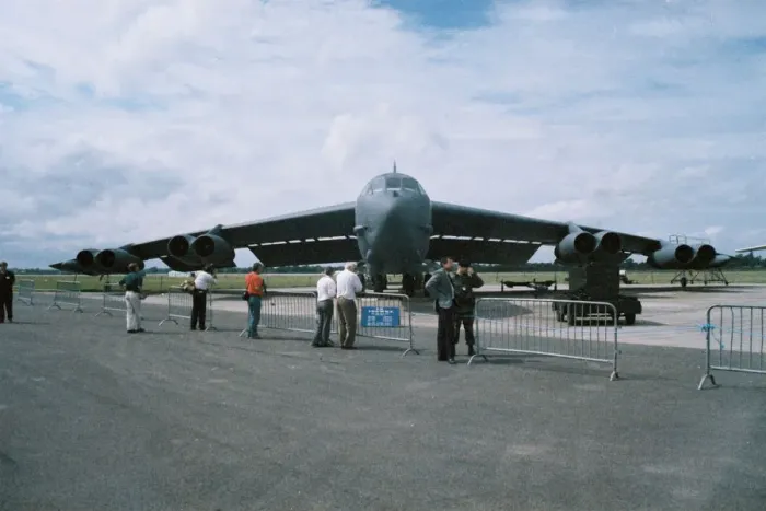 Framed Print : Stratofortress at Fairford Framed Print : Stratofortress at Fairford